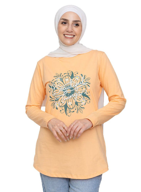 Simon Printed Long - Sleeve Design 28 - Khotwh